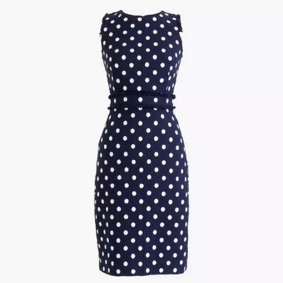 J. Crew Dresses & Skirts - J.Crew Sheath Dress in Spotted Tweed